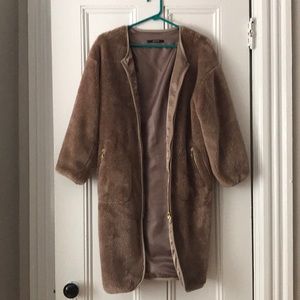 Fuzzy Duster Coat (Japanese)